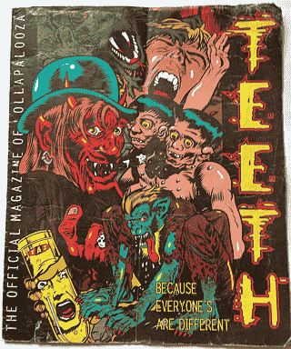 La revista que te daban con la entrada en Lollapalooza ’94