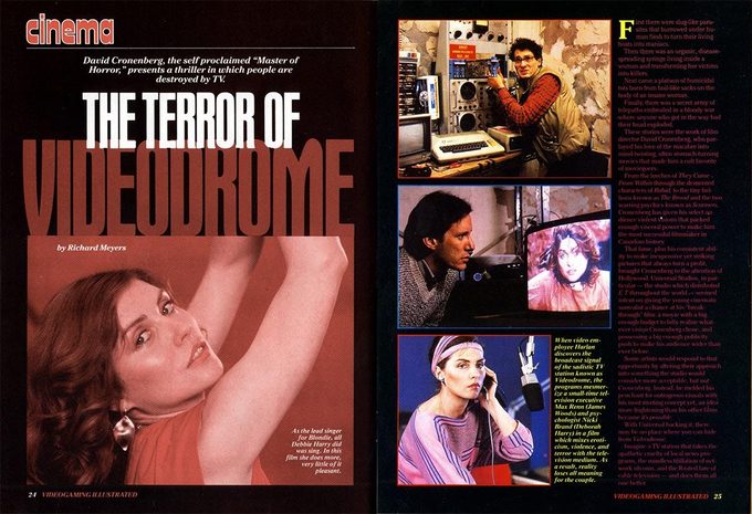 En 1997 Cronenberg filmaría Existenz, su propia película sobre los videojuegos.