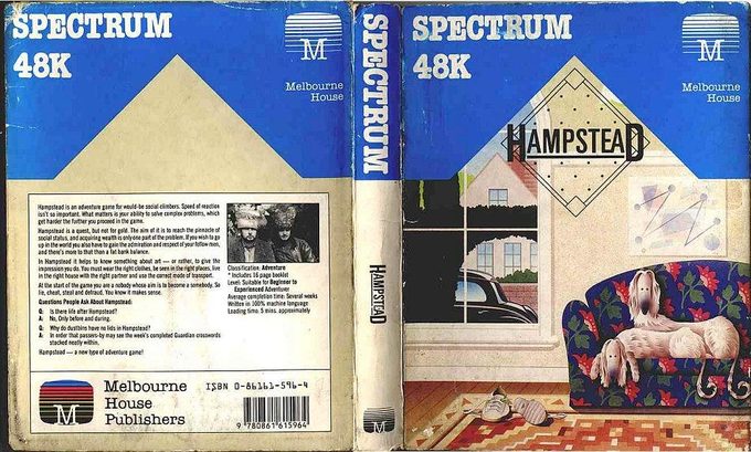 El cassette de Hampstead lo promocionaba con ironía como “un juego para los que quieran escalar socialmente”