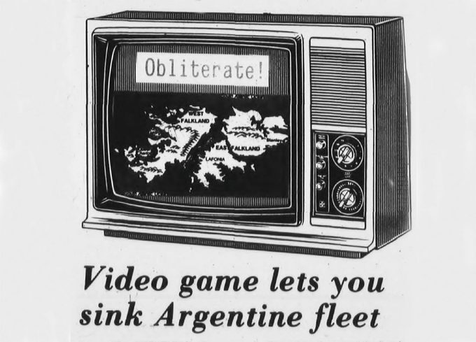La nota original de Associated Press fue reimpresa en diarios de todo el mundo, a veces con ilustraciones originales, como esta edición del Daily Register de Shrewsbury, New Jersey, del 9 de abril de 1982