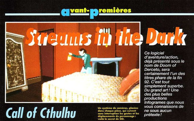 La preview extasiada de Tilt. Hasta poco antes de su lanzamiento, el juego se llamaba “Screams in the Dark”.