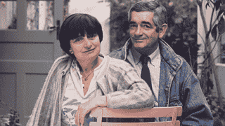 Varda junto a Demy en sus últimos años (la imagen es parte del documental “El Universo de Jacques Demy”)