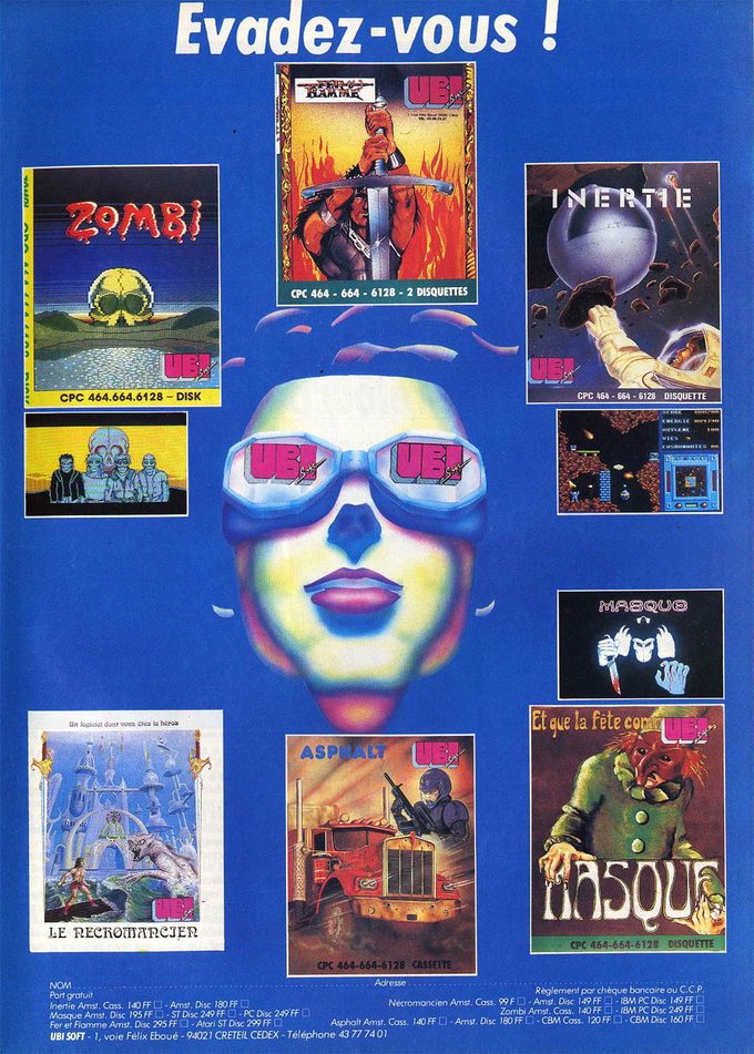 “¡Escapate!” (Tilt, agosto 1987)
