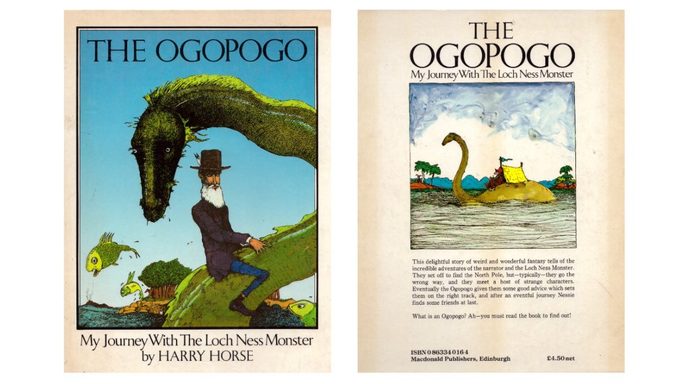 The Ogopogo (1983), el primer libro infantil que Harry vendió, a los 21 años.