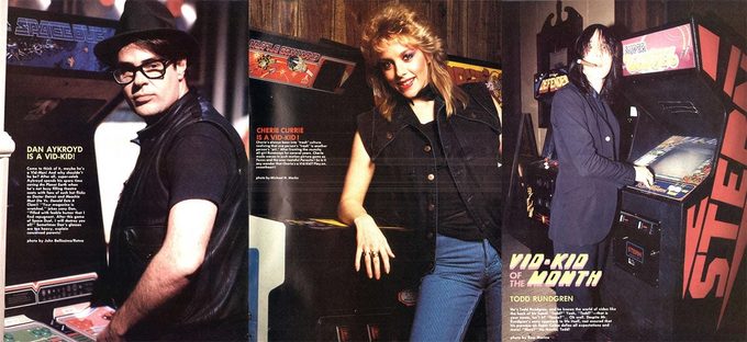Todd Rundgren, Cherie Currie de The Runaways y el ícono de New York Dan Aykroyd, entre las estrellas que engalanaron las páginas de Vidiot.