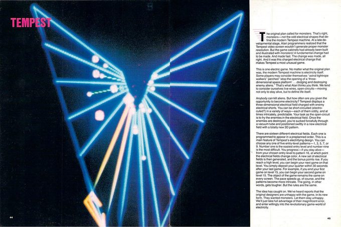 Desde su primer número, Joystik mostraba amor por la estética del arcade.
