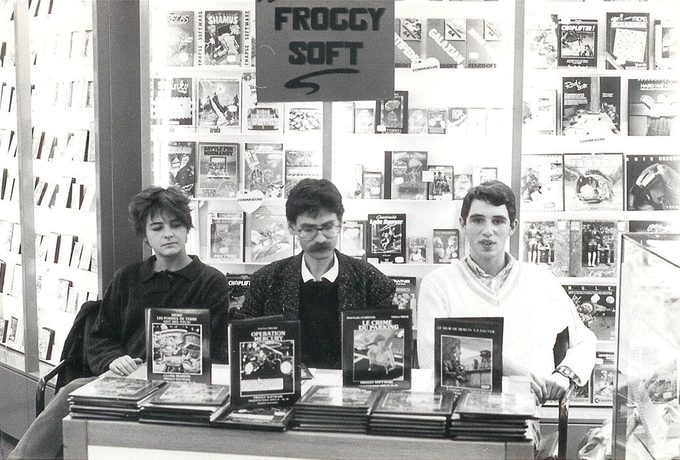 Marion, Le Breton y Cazenave. Cuando le preguntaban cuál era la onda de Froggy, Le Breton decía “nuestra idea es tener ideas”.