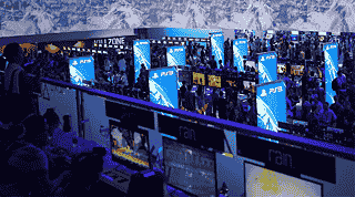 El gigantesco stand de Sony dominaba E3 2013, año en que se mostró por primera vez PS4