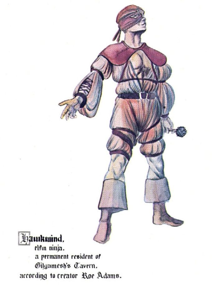 Hawkwind, el personaje de Roe Adams. No es su última aparición.