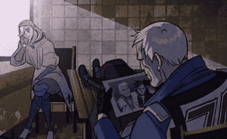 El Soldado 76 con la misma foto en el webcómic “Reflejos” | Imagen: Blizzard Entertainment